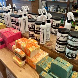 Magnolia Soap & Bath - Most of our soaps have a corresponding body butter, sugar scrub and shower oil!