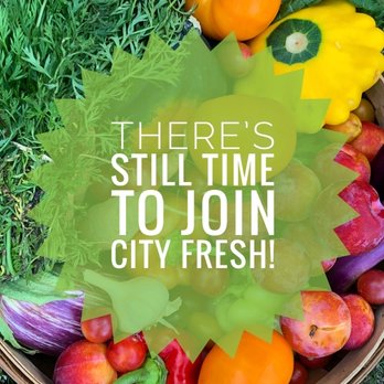 City Fresh - there's still time to join city fresh - Farmers Market Near Me City Fresh - there's still time to join city fresh - Farmers Market Near Me
