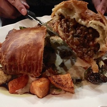 The Raven Bistro - Poor Wellington Steak - Mediterranean Near Me - Jasper, Alberta