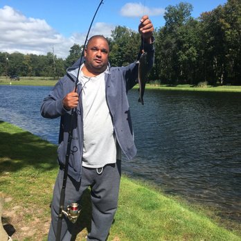 Paradise Brook Trout - My Brother caught the first fish. Show off!! Lol : ) - Fishing Near Me - Cresco, Pennsylvania
