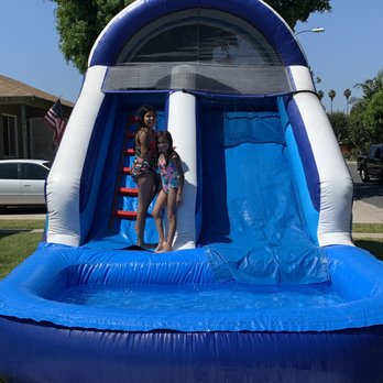 Jump O'Rama Party Rentals - My girls having a blast with their water jumper! - Party Equipment Rentals Near Me - Paramount, California Jump O'Rama Party Rentals - My girls having a blast with their water jumper! - Party Equipment Rentals Near Me - Paramount, California