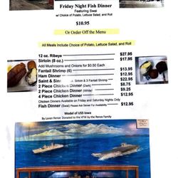 Veterans of Foreign Wars - Dinner menu available Tuesday, Thursday through Saturday (5-7:30pm)