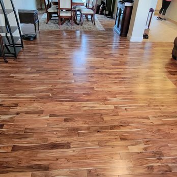 J & E Quality Floors - Our first look at the great room with hardwood - Flooring Near Me