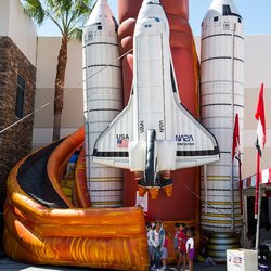Fun Services - Giant Space Shuttle Slide
