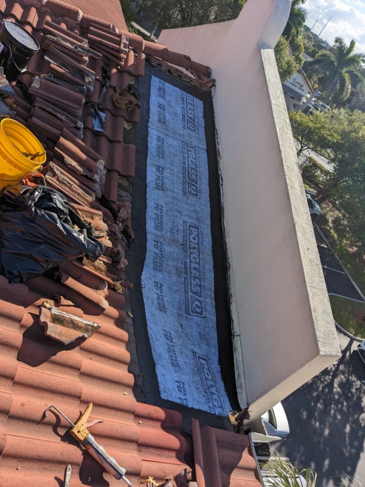 Slide of Roofing Repair