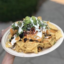The Leaf and Seed - Vegan nachos