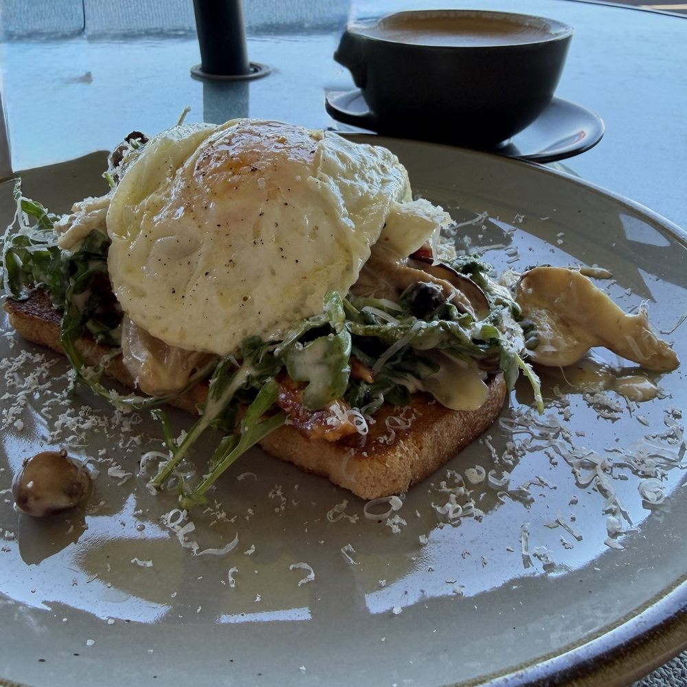 Mushroom toast.