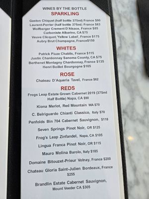 Menu photo 2 Wine on Water Street Henderson, NV Menu photo 2 Wine on Water Street Henderson, NV