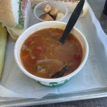Lawson’s On The Creek - Veggie soup and sandwich. - Sandwiches Near Me - New Bern, North Carolina Lawson’s On The Creek - Veggie soup and sandwich. - Sandwiches Near Me - New Bern, North Carolina