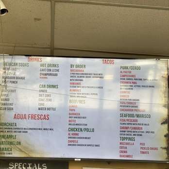 Taqueria Emanuel - Sep 2024 Menu - Mexican Near Me - Tampa, Florida Taqueria Emanuel - Sep 2024 Menu - Mexican Near Me - Tampa, Florida