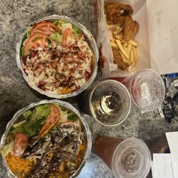 New York Fried Chicken Fish & Grill - Halal chicken and lamb and chicken box