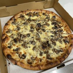 123Dough Bakery - Mushroom truffle pizza
