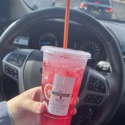 Dunkin' - Drink of the day. Berryburst energy!
