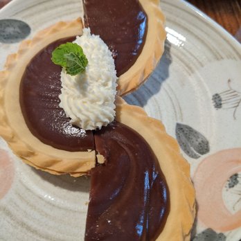 Le Papillon - Chocolate tart...a bit too sweet but still tasted good - French Near Me - San Jose, California