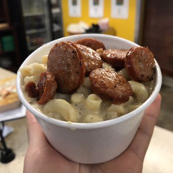 Cane Patch Kitchen - Mac and cheese with sausage - Soul Food Near Me - San Diego, California
