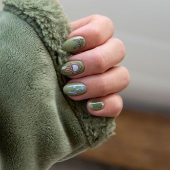 Bicolor Nail Studio - He added an extension to even out nail length since one nail broke. - Nail Salons Near Me - Beverly Hills, California Bicolor Nail Studio - He added an extension to even out nail length since one nail broke. - Nail Salons Near Me - Beverly Hills, California