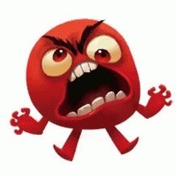 A aggravated character. A aggravated character.