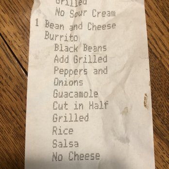 Dos Coyotes Border Cafe - What I ordered & paid for - Tex-Mex Near Me - San Ramon, California Dos Coyotes Border Cafe - What I ordered & paid for - Tex-Mex Near Me - San Ramon, California