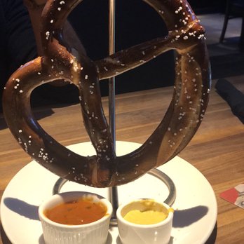 Yard House - Jumbo Bavarian Pretzel - Vegetarian Near Me - Gaithersburg, Maryland Yard House - Jumbo Bavarian Pretzel - Vegetarian Near Me - Gaithersburg, Maryland