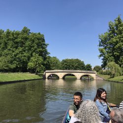 Cambridge Punt Company - One of many picturesque views on the Cam River !