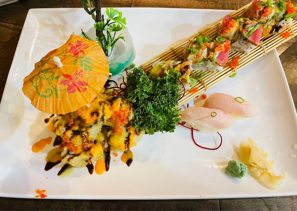 Food from Miya Japanese bistro