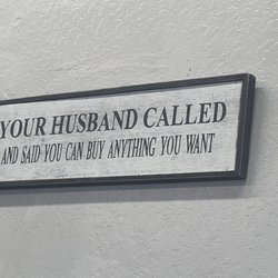 Rina Beauty Salon - Fun signs all over the salon