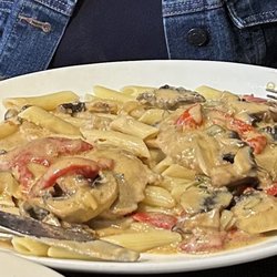 Veal Tuscano- veal was tender and the cognac sauce was delicious!