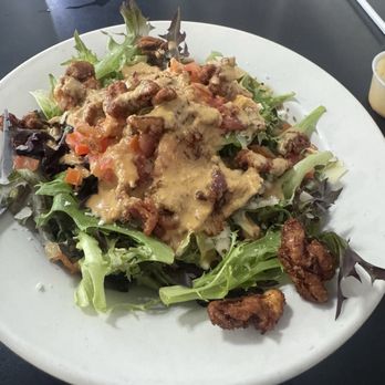 Old Orange Cafe & Catering - Salmon Almondine - Cafes Near Me - Orange, Texas