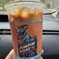 Jumpin’ Goat Drive Thru - Pb n jump with oat milk