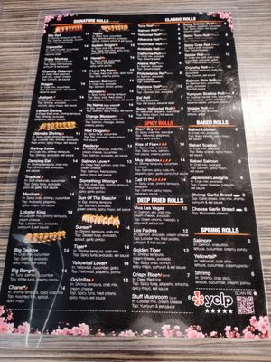 Menu photo 2 Yugoo Sushi Paradise, NV Menu photo 2 Yugoo Sushi Paradise, NV