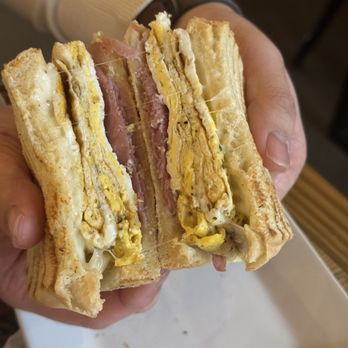Bequest Coffee - Prosciutto sandwich with mozzarella - Coffee & Tea Near Me - Mill Creek, Washington