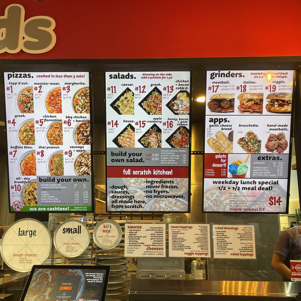 Topp'd - Food Menu - Pizza Near Me - Lenexa, Kansas Topp'd - Food Menu - Pizza Near Me - Lenexa, Kansas