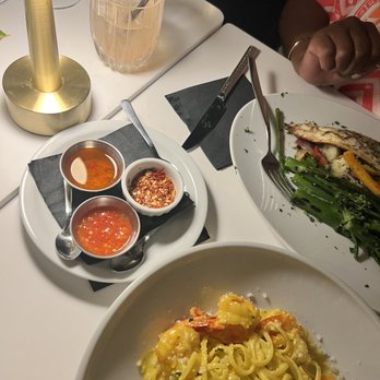 CANO Restaurant - House made hot sauces (with scotch bonnet peppers) - Italian Near Me - Toronto, Ontario