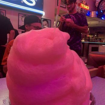 Corvette Diner - Cotton candy for birthday - Diners Near Me - San Diego, California Corvette Diner - Cotton candy for birthday - Diners Near Me - San Diego, California