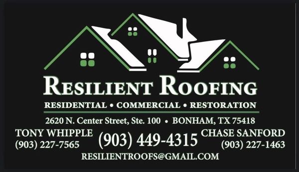 Resilient Roofing Logo