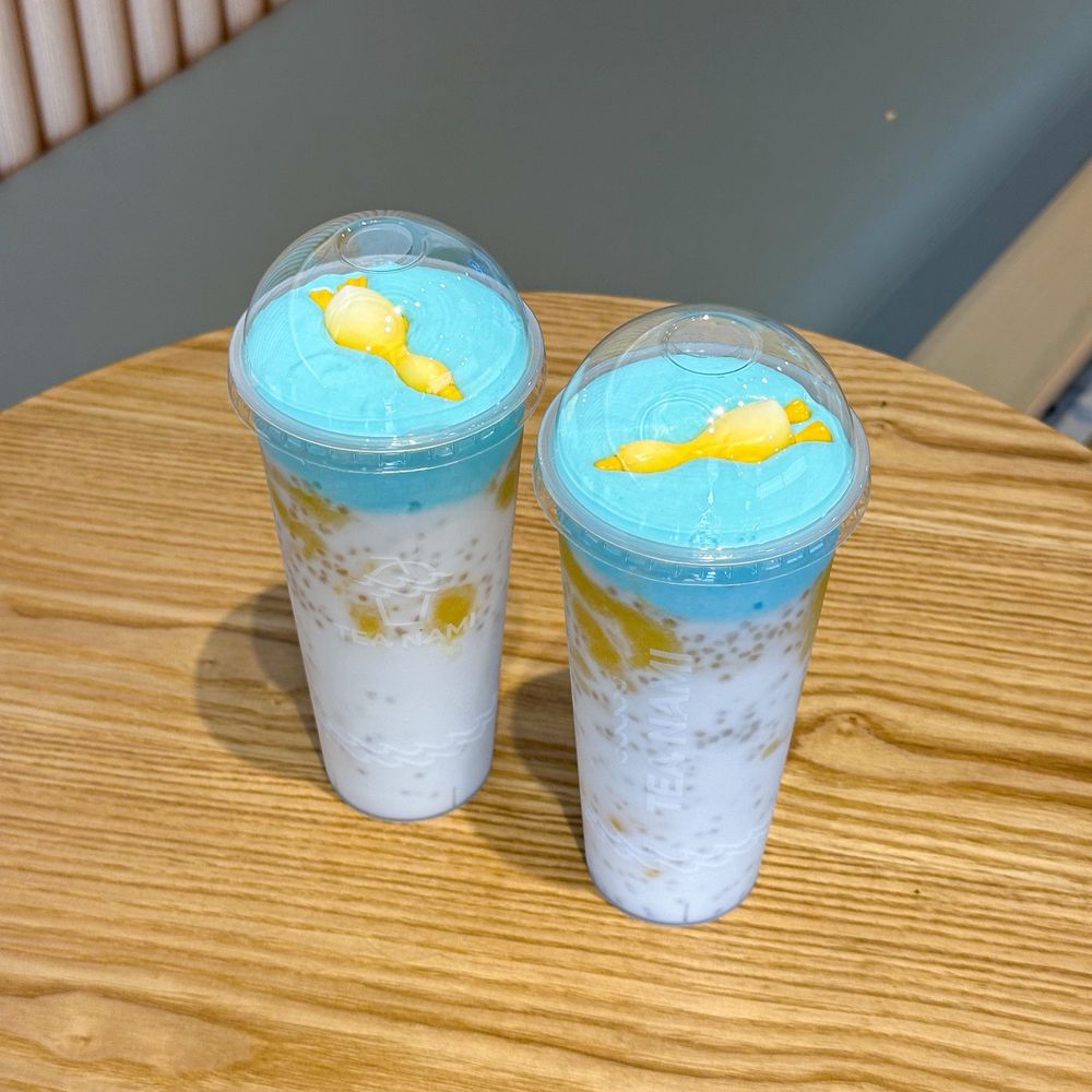 Tea Nami - Coco Mango w/ Drift Duck & Ocean Foam - Coffee & Tea Near Me - Westminster, California Tea Nami - Coco Mango w/ Drift Duck & Ocean Foam - Coffee & Tea Near Me - Westminster, California