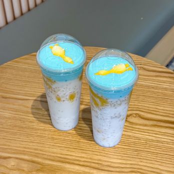 Tea Nami - Coco Mango w/ Drift Duck & Ocean Foam - Coffee & Tea Near Me - Westminster, California