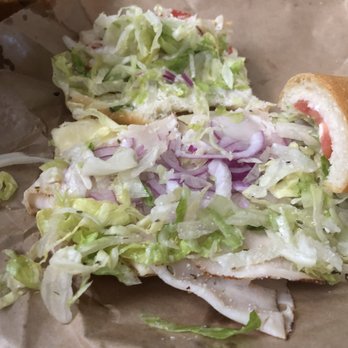 The Great Outdoors Sub Shop - Turkey & Cheese - Sandwiches Near Me - McKinney, Texas