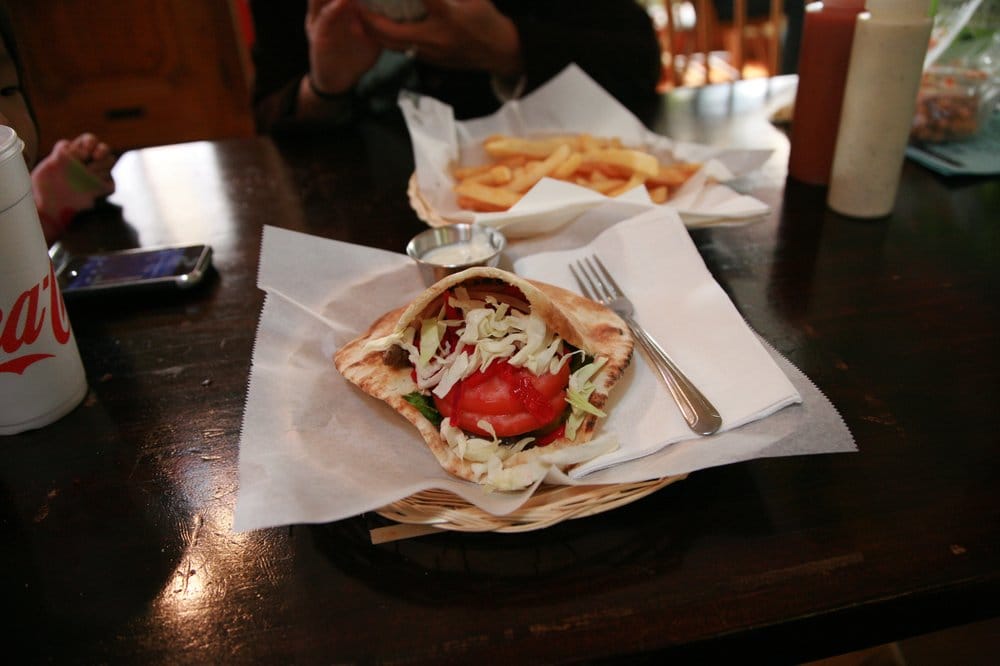 Order Beef Gyro food online from Small World Restaurant store, Napa on bringmethat.com