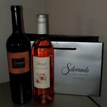 Silverado Vineyards - two bottles of wine on a table - Wineries Near Me - Napa, California