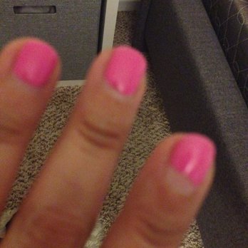 Nails L'Amour - My office working homegirl's nails after day 6 of shellac from Lilly doing her nails. - Nail Salons Near Me - Stockton, California