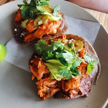 Colita - Chicken Tinga Tostadas - New American Near Me - Minneapolis, Minnesota