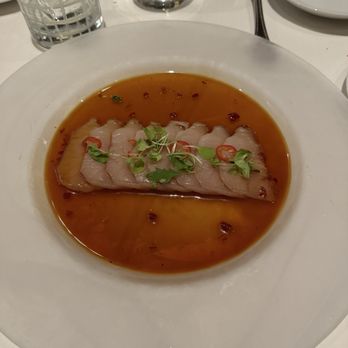 Eddie V's Prime Seafood - Yellowtail Sashimi - Seafood Near Me - Cherry Hill, New Jersey Eddie V's Prime Seafood - Yellowtail Sashimi - Seafood Near Me - Cherry Hill, New Jersey