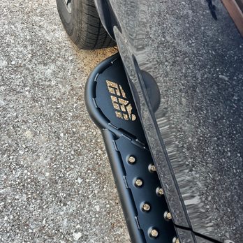 CBI Offroad Fab - Black powder coated steel DOM rock sliders with kickouts - Auto Parts & Supplies Near Me - Idaho Falls, Idaho CBI Offroad Fab - Black powder coated steel DOM rock sliders with kickouts - Auto Parts & Supplies Near Me - Idaho Falls, Idaho