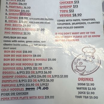 King’s Vietnamese Cuisine - Menu - Vietnamese Near Me - Hilo, Hawaii King’s Vietnamese Cuisine - Menu - Vietnamese Near Me - Hilo, Hawaii