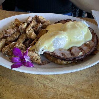 Island Lava Java - Island Eggs Benedict - American Near Me - Kailua Kona, Hawaii