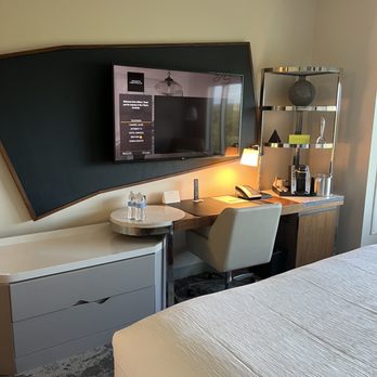 Celeste Hotel - Desk and coffee - Hotels Near Me - Orlando, Florida