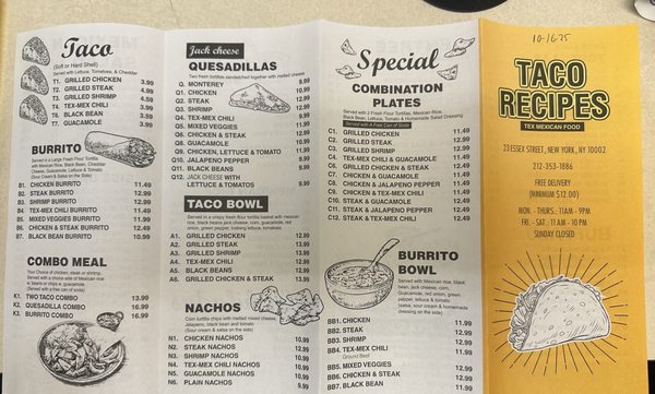 Taco Recipes by null