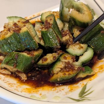 One More Bite Dumpling House - Cucumber salad - Shanghainese Near Me - Chino, California One More Bite Dumpling House - Cucumber salad - Shanghainese Near Me - Chino, California
