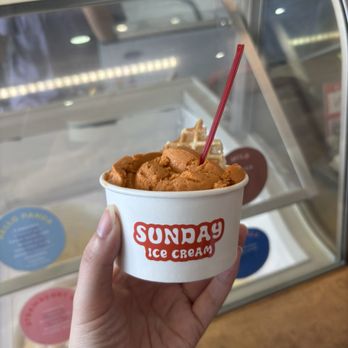 Sunday Ice Cream - Thai ice tea ice cream single scoop - Ice Cream & Frozen Yogurt Near Me - San Diego, California Sunday Ice Cream - Thai ice tea ice cream single scoop - Ice Cream & Frozen Yogurt Near Me - San Diego, California